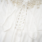 Roseline inci midi elbise