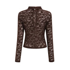 Fleur kadife mini elbise