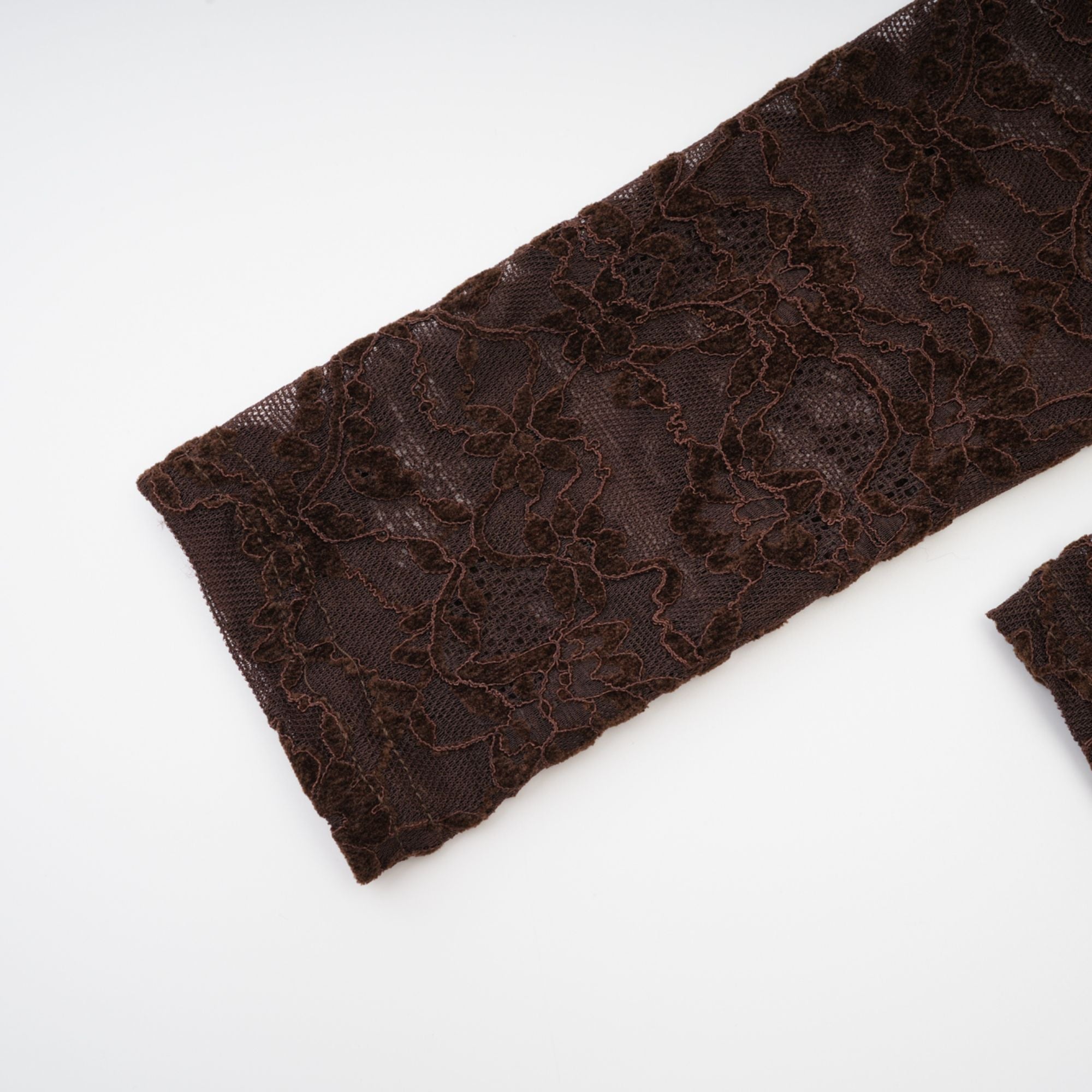 Fleur kadife mini elbise