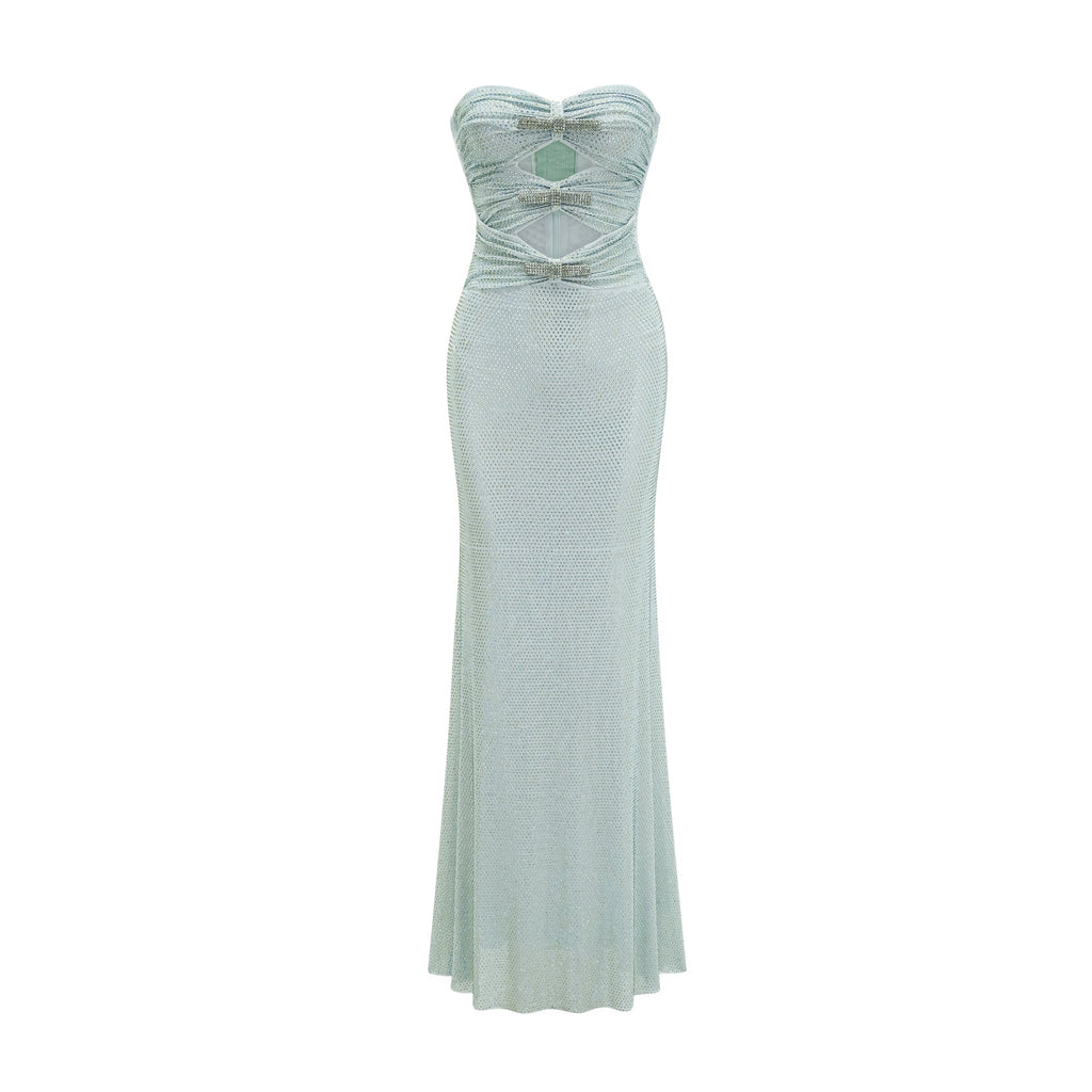 Sebille fiyonk maksi elbise