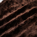 Fleur kadife mini elbise