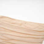 Giada fırfır midi elbise