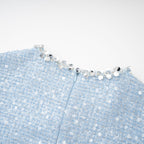 Émilie tüvit mini elbise