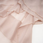 Giada fırfır midi elbise