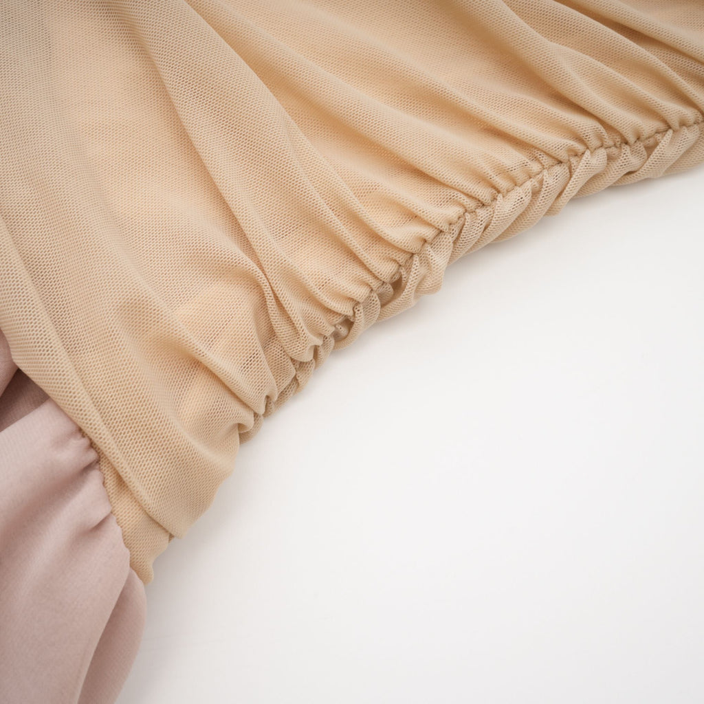 Giada fırfır midi elbise