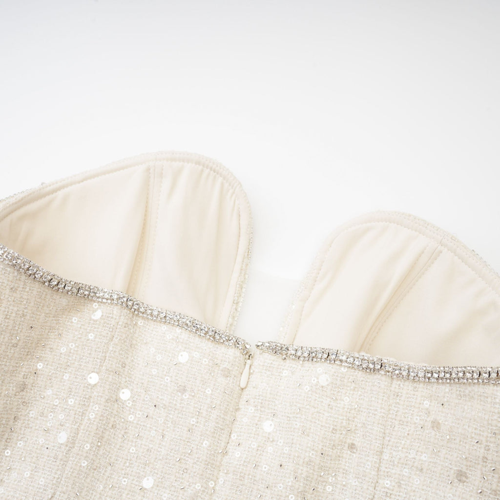 Madeleine tüvit midi elbise