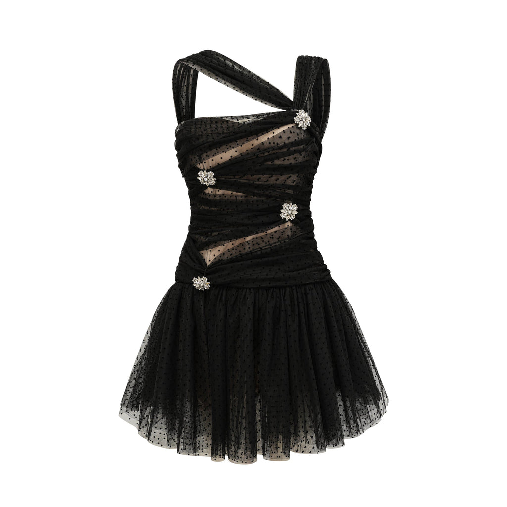 Hameda tül mini elbise