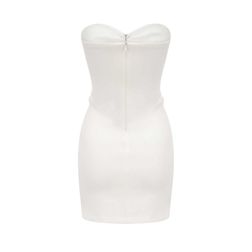 Melina fiyonk mini elbise