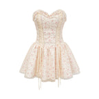 Gisèle çiçek mini elbise