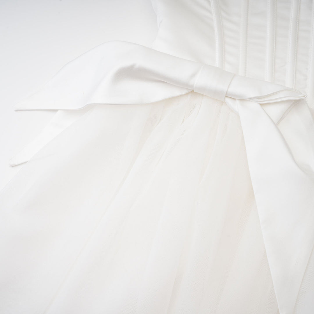 Joséphine tül mini elbise