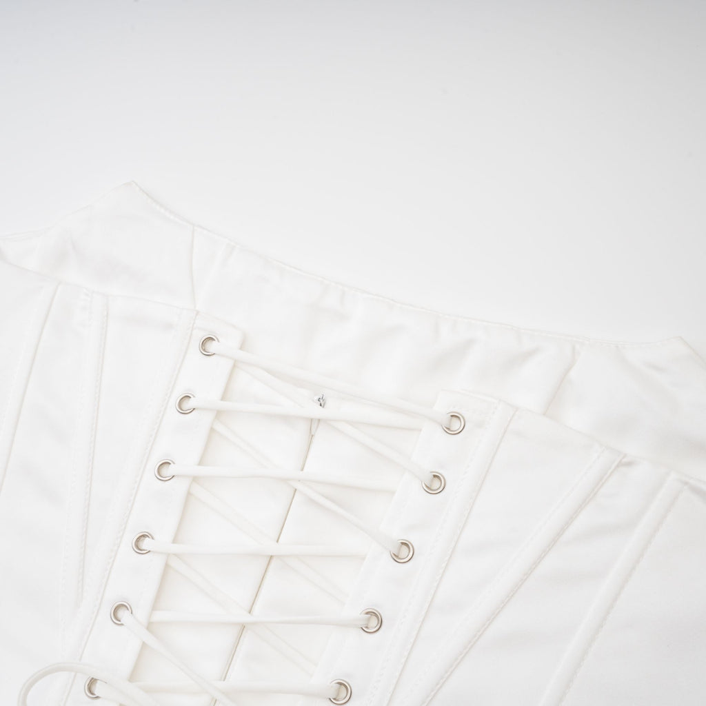 Joséphine tül mini elbise