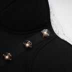 Delphine dantel maksi elbise