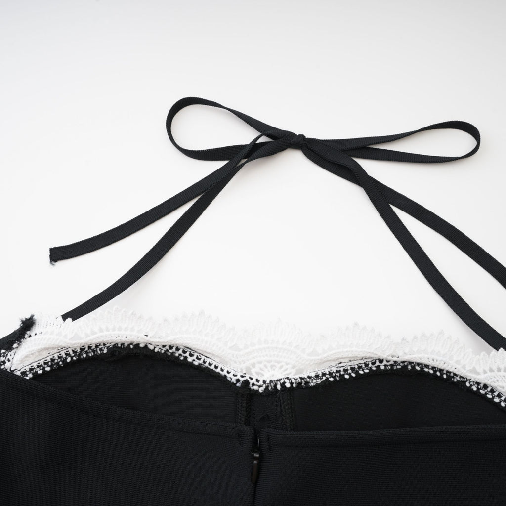 Delphine dantel maksi elbise