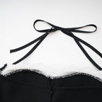 Delphine dantel maksi elbise