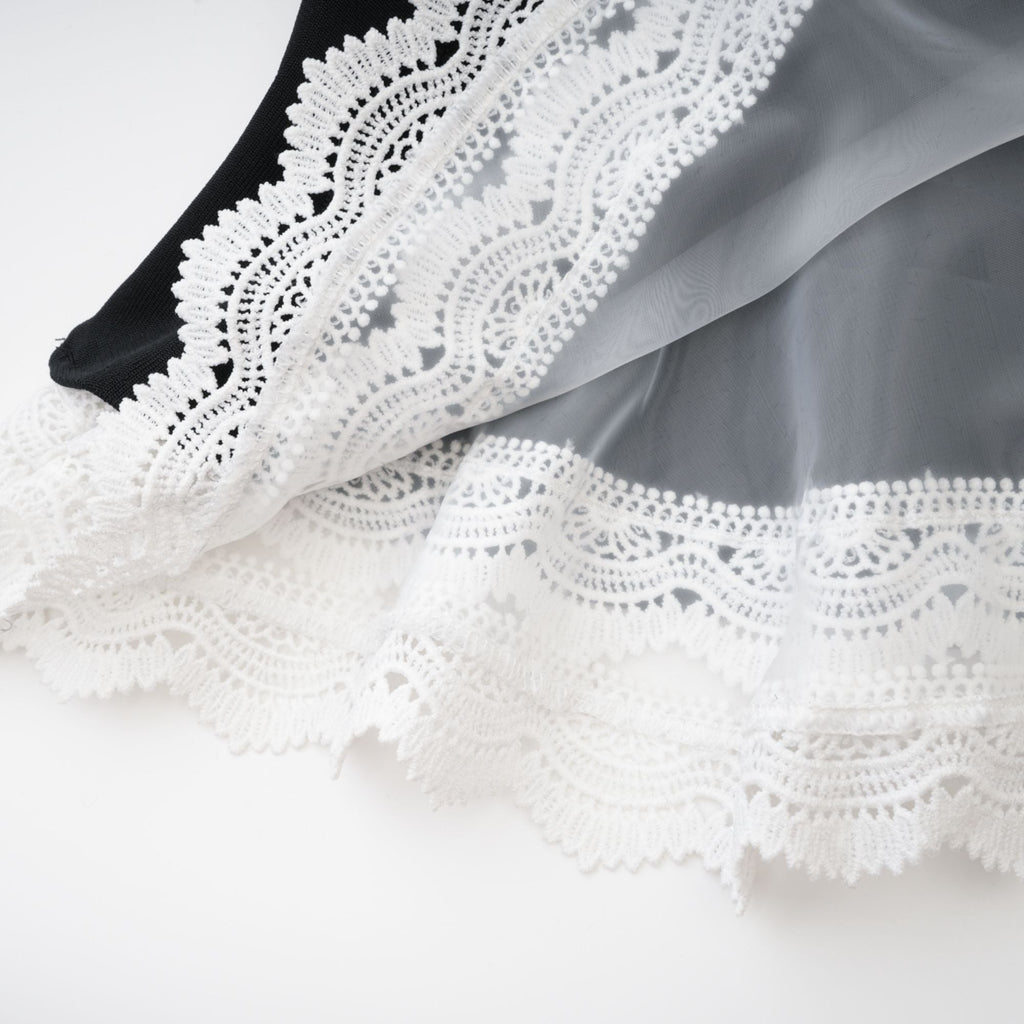 Delphine dantel maksi elbise