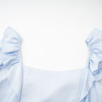 Reno süslemeli mini elbise