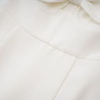 Victoire fiyonk detaylı mini elbise