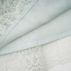 Vanna dantelli mini elbise