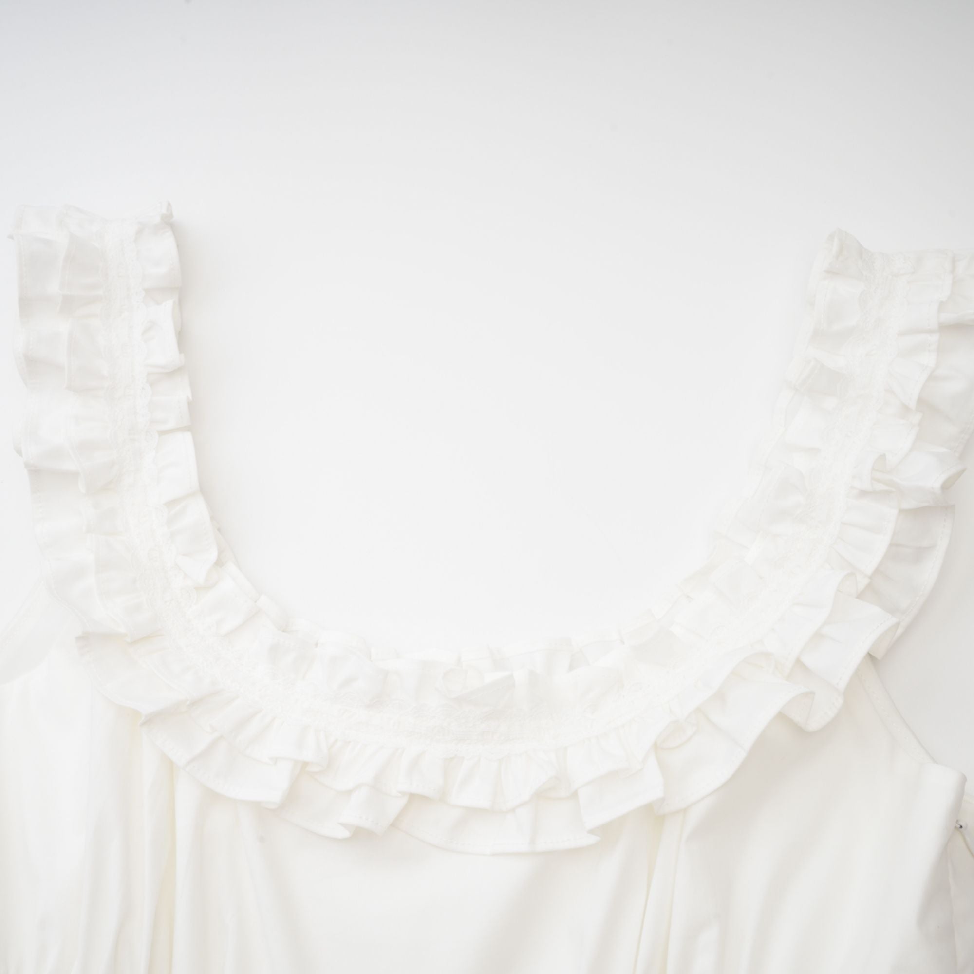 Nyala fırfır mini elbise