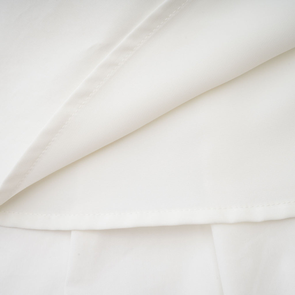 Nyala fırfır mini elbise