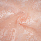 Safran dantel mini elbise