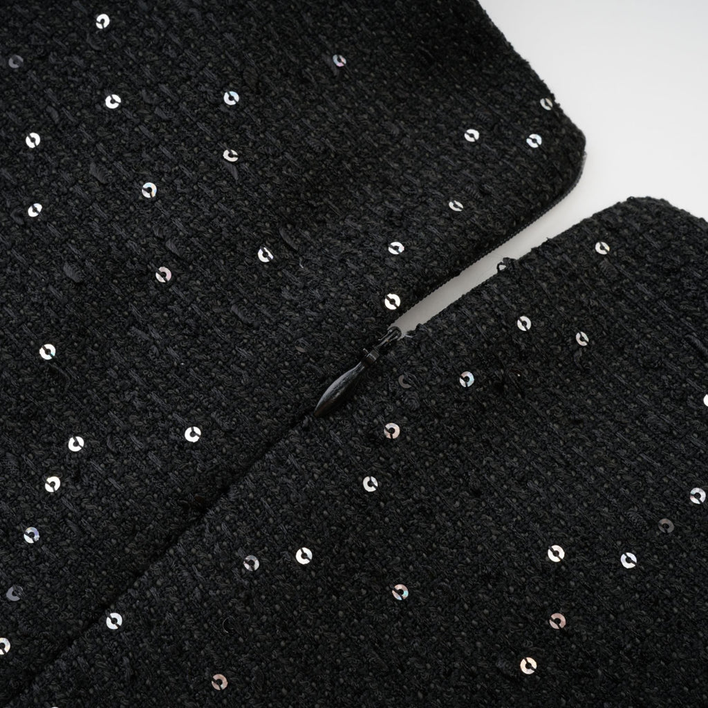 Santorini süslemeli mini elbise