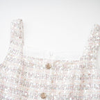 Stefania payetli tüvit mini elbise