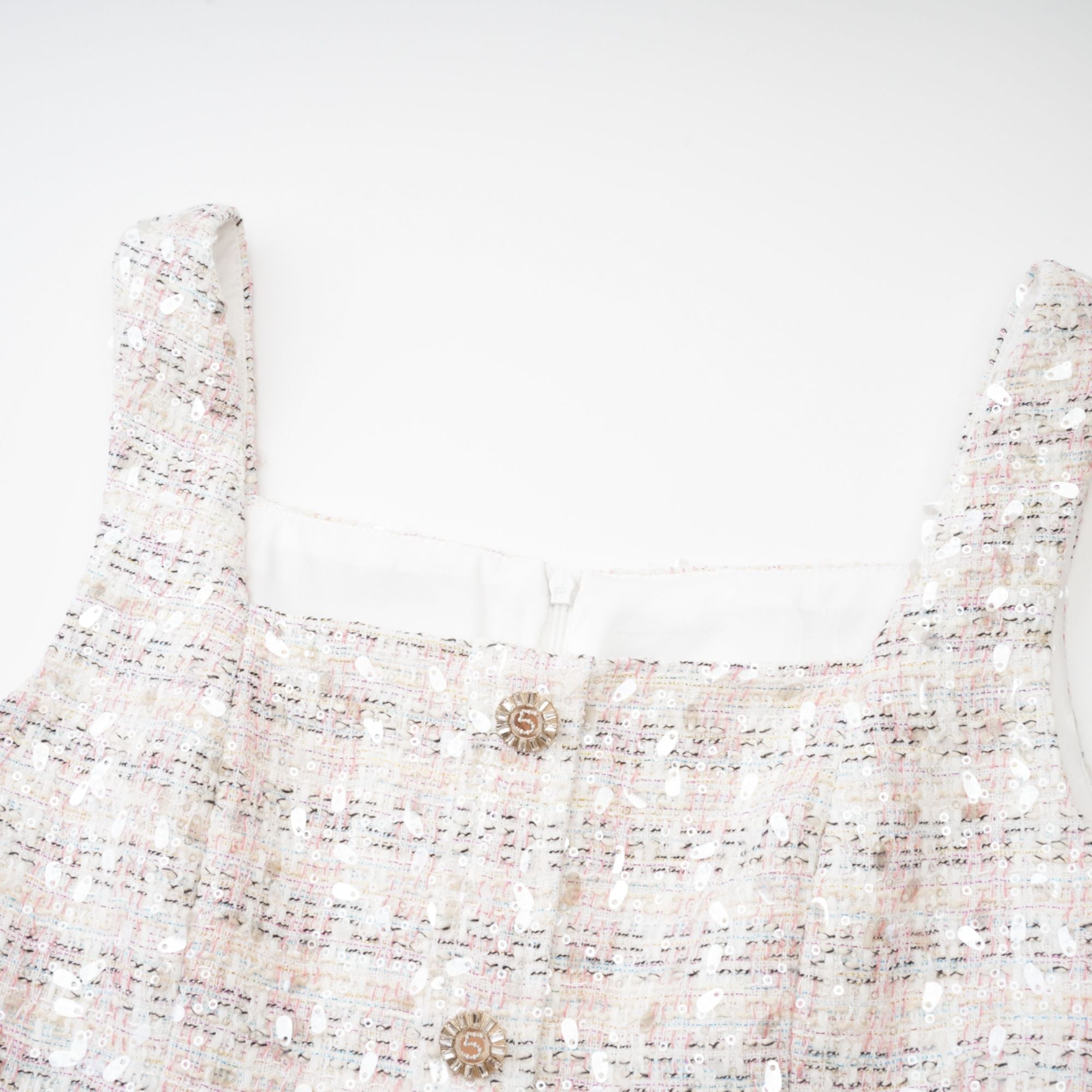 Stefania payetli tüvit mini elbise