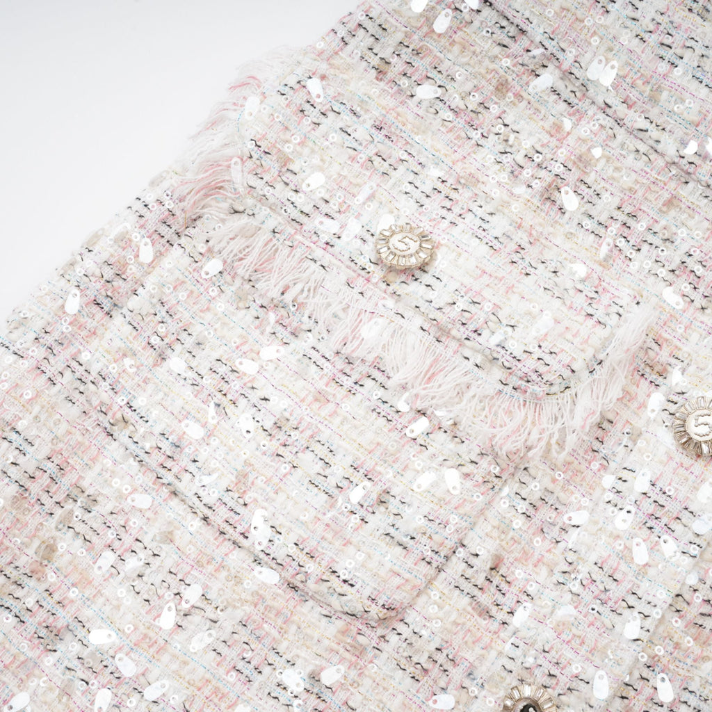 Stefania payetli tüvit mini elbise