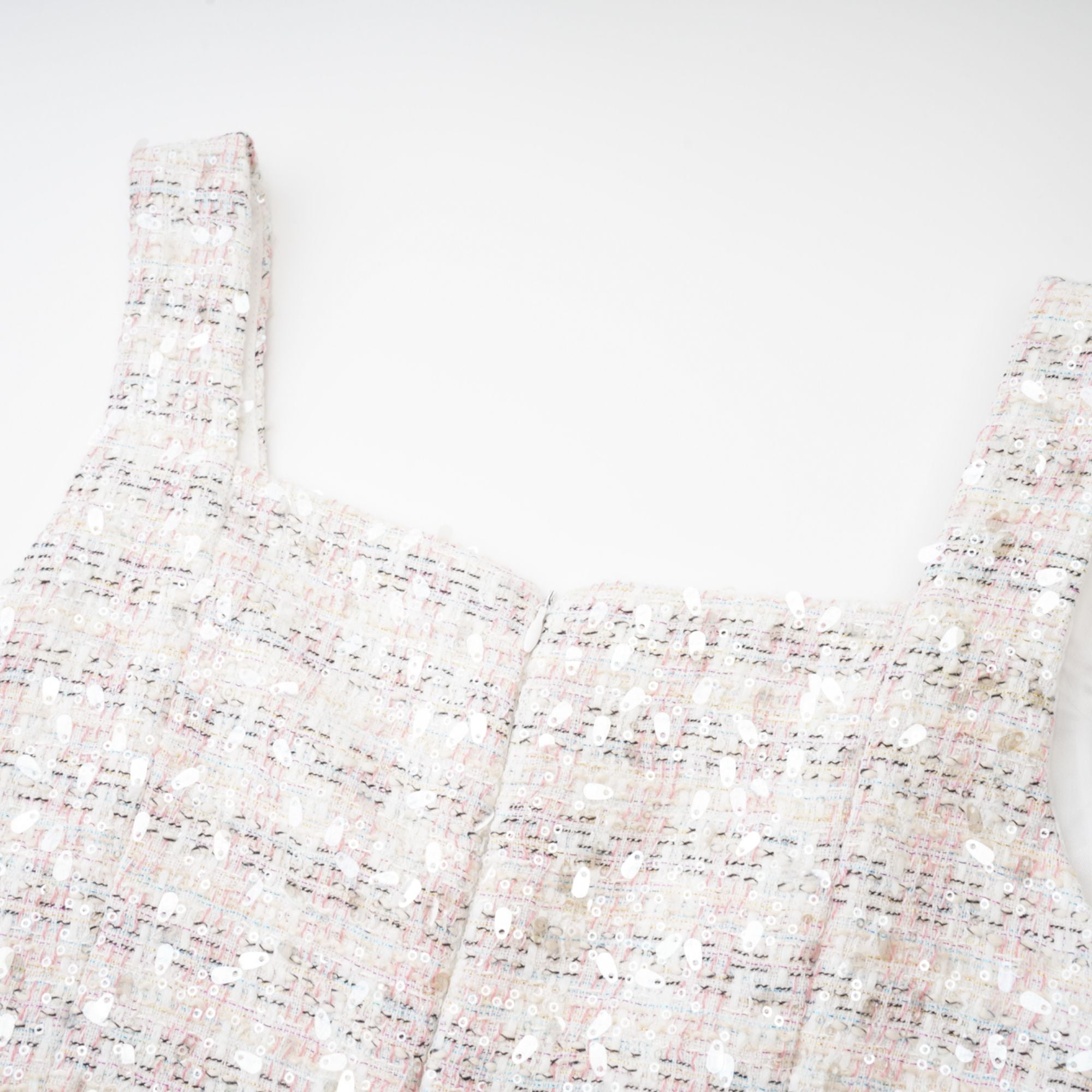 Stefania payetli tüvit mini elbise