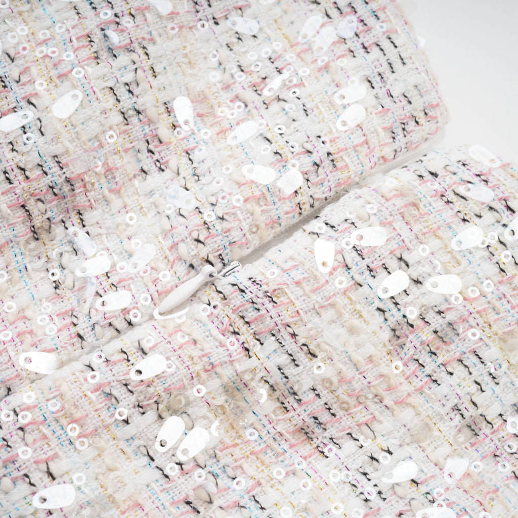 Stefania payetli tüvit mini elbise