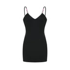 Lucinda kristal mini elbise