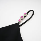 Lucinda kristal mini elbise