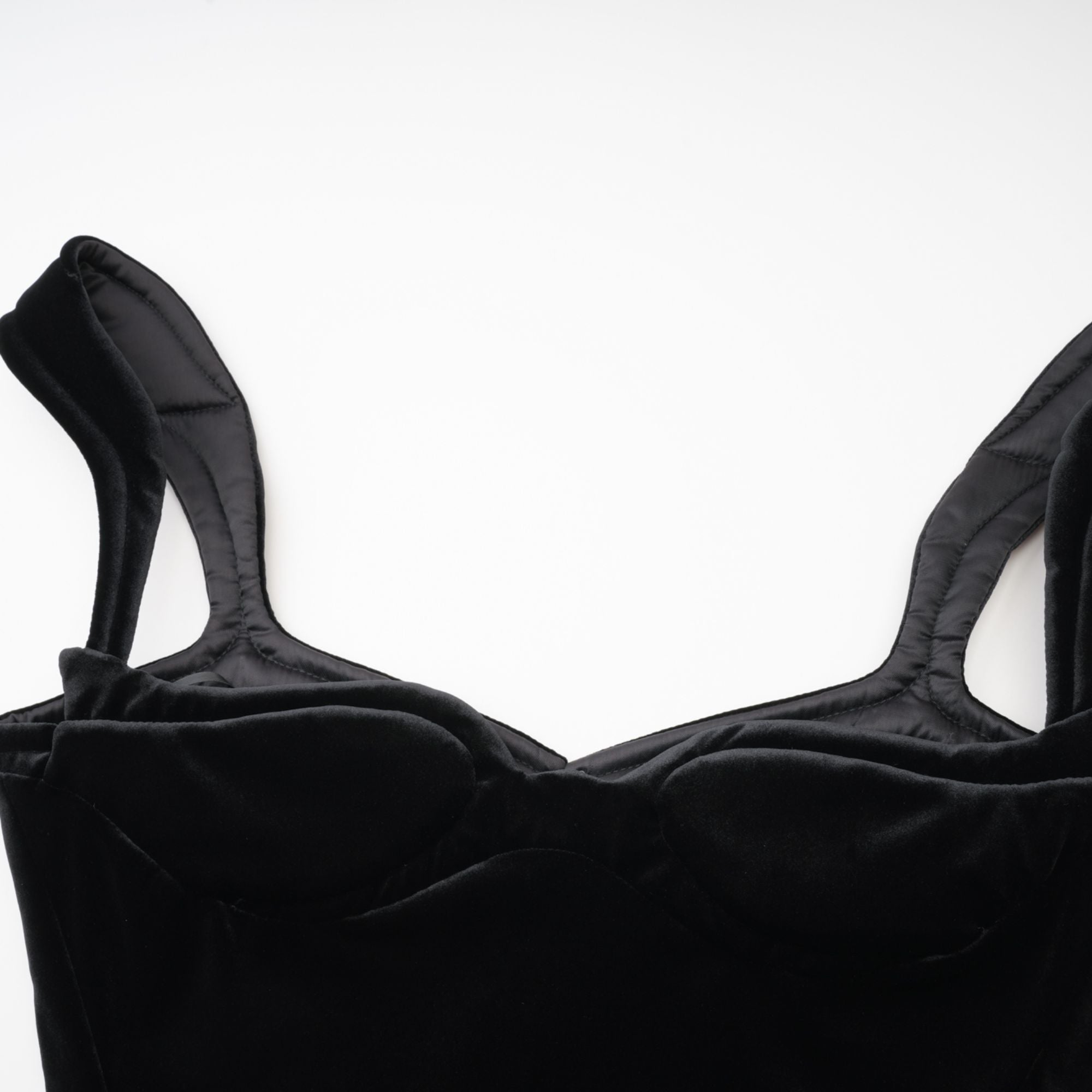 Rowena asimetrik kadife mini elbise