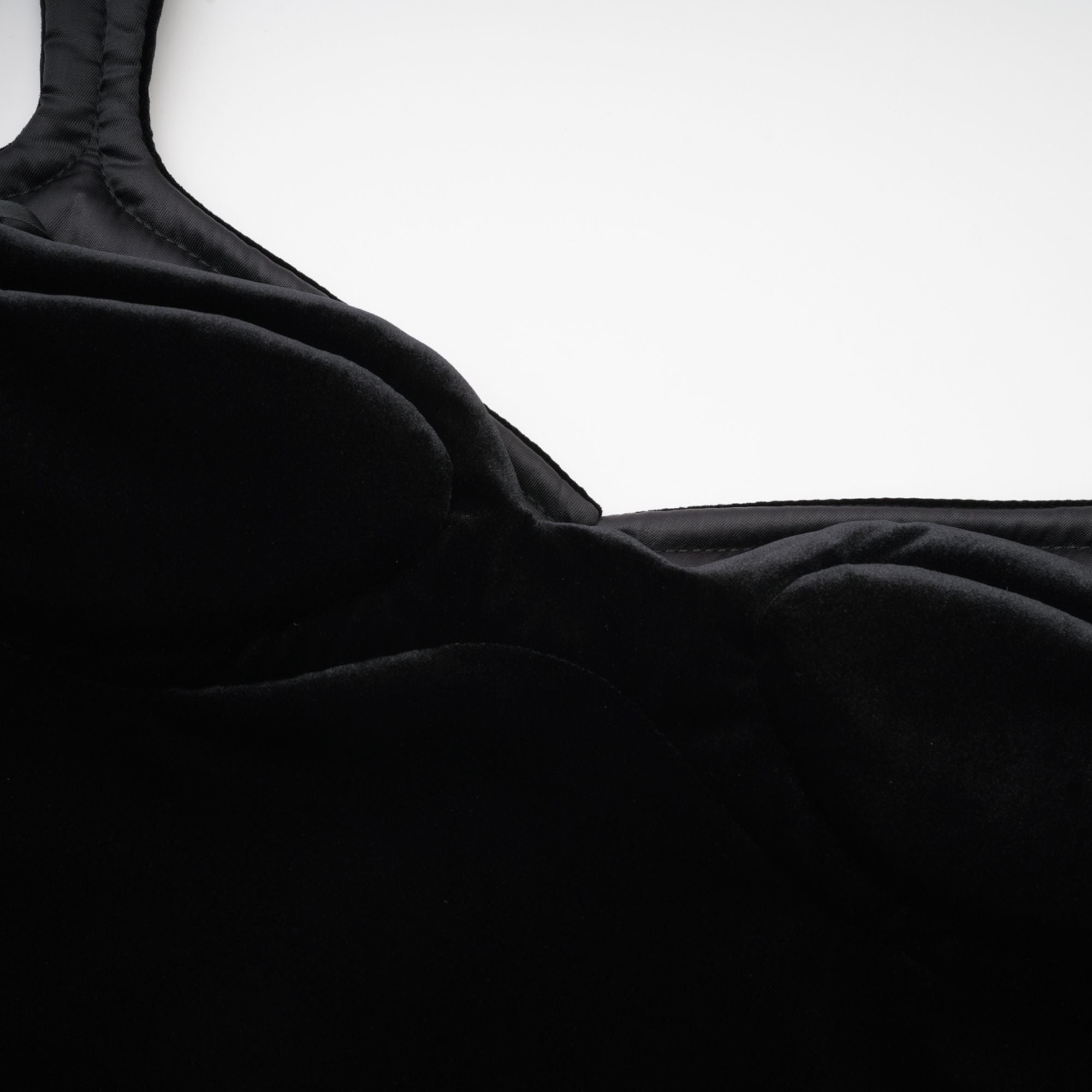 Rowena asimetrik kadife mini elbise