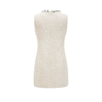 Émilie tüvit mini elbise