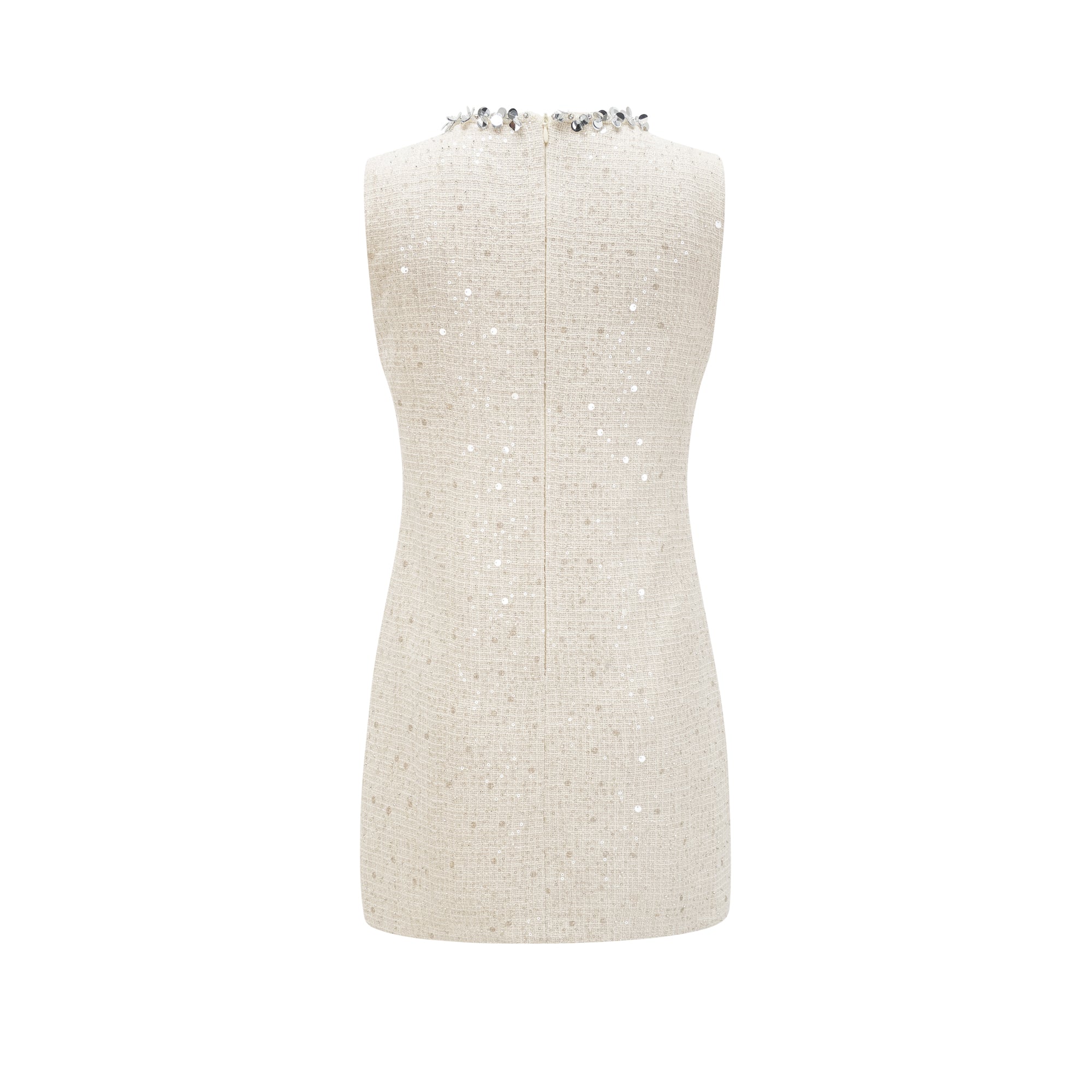 Émilie tüvit mini elbise