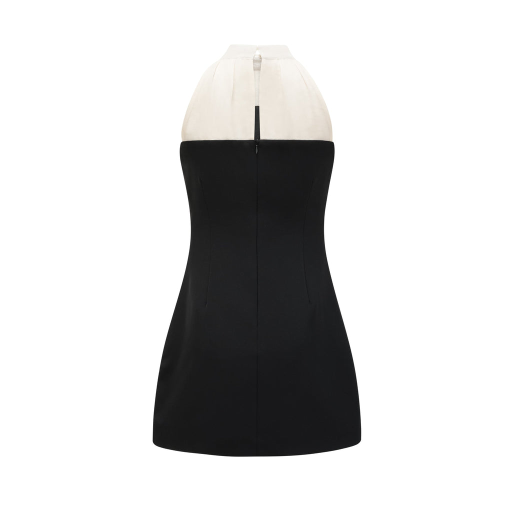 Octavia süslemeli mini elbise