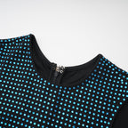 Rafaela süslemeli midi elbise