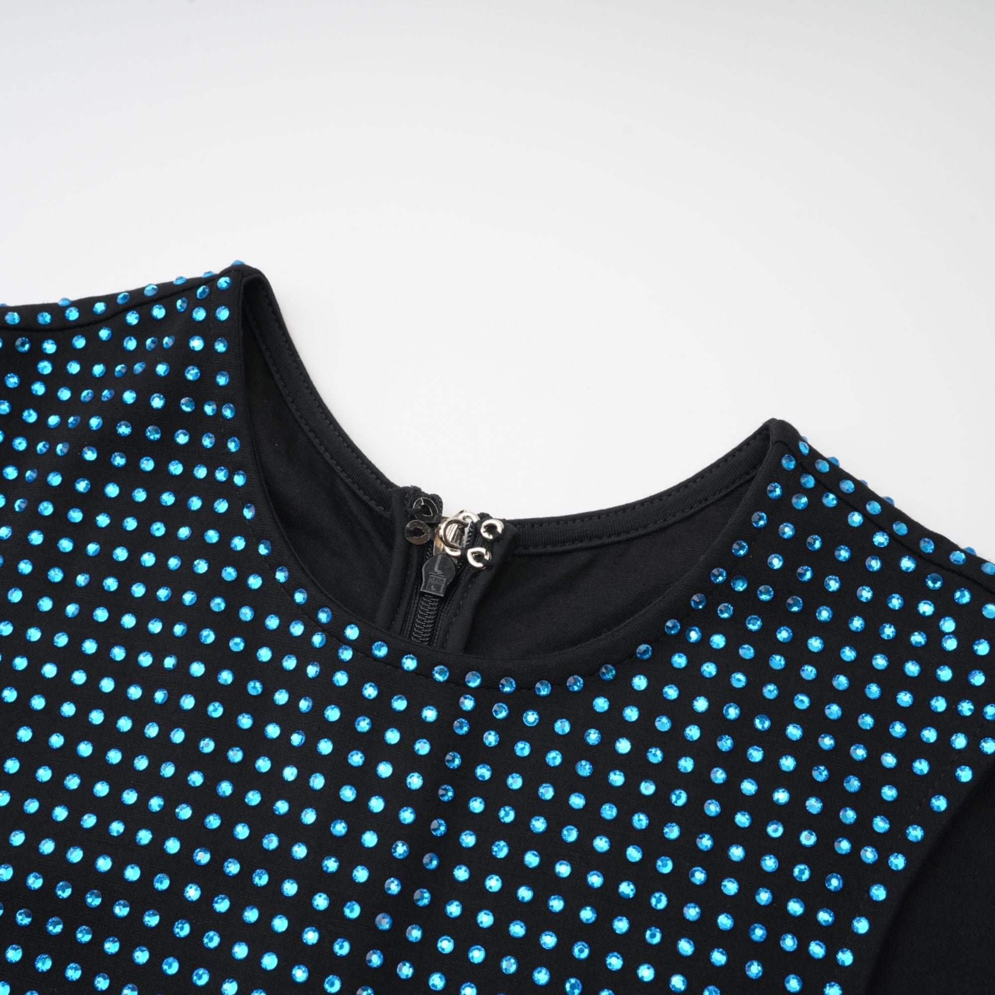 Rafaela süslemeli midi elbise