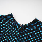 Rafaela süslemeli midi elbise