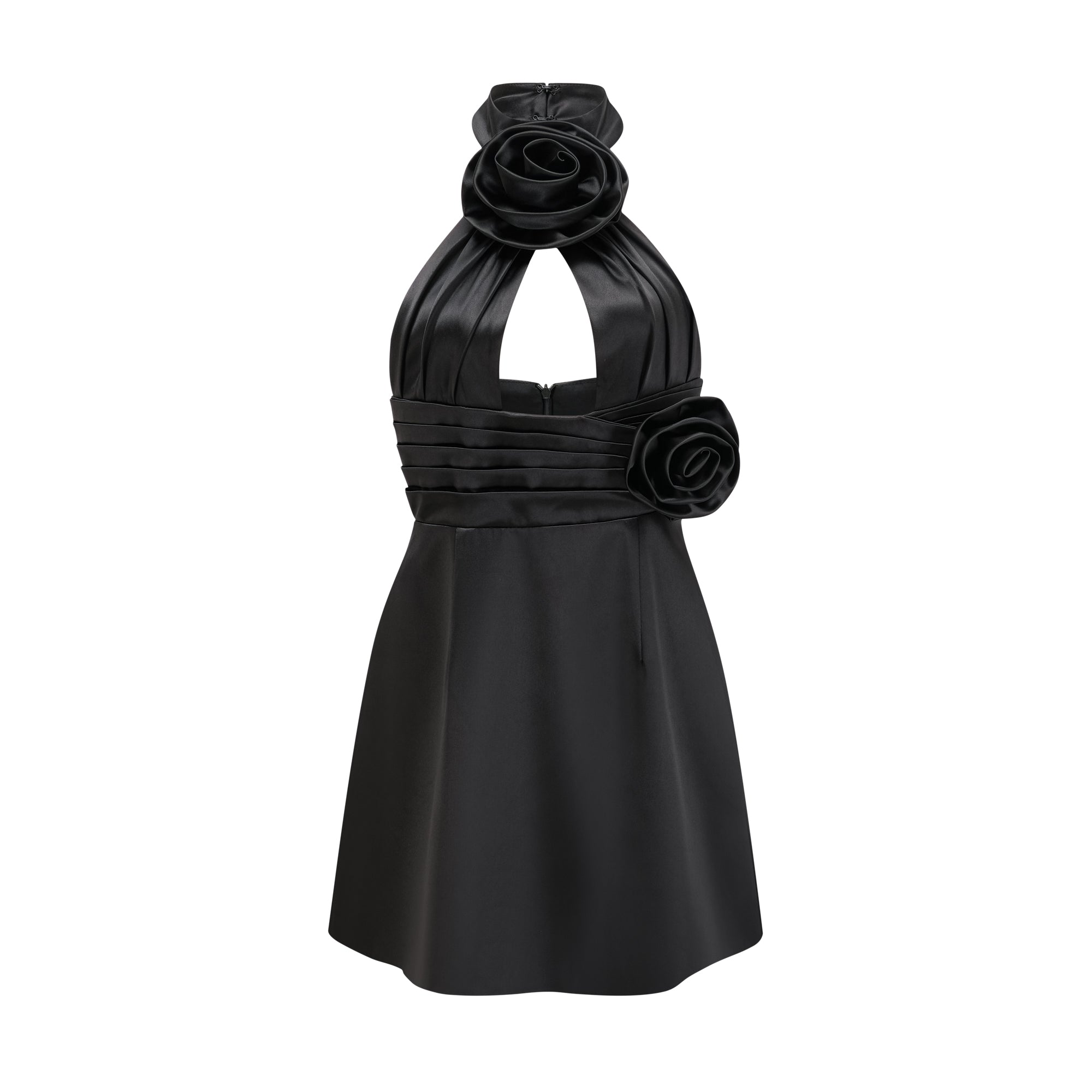 Honorine kesim mini elbise