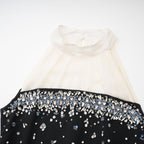 Octavia süslemeli mini elbise