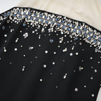 Octavia süslemeli mini elbise