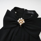 Lanetta fiyonk mini elbise