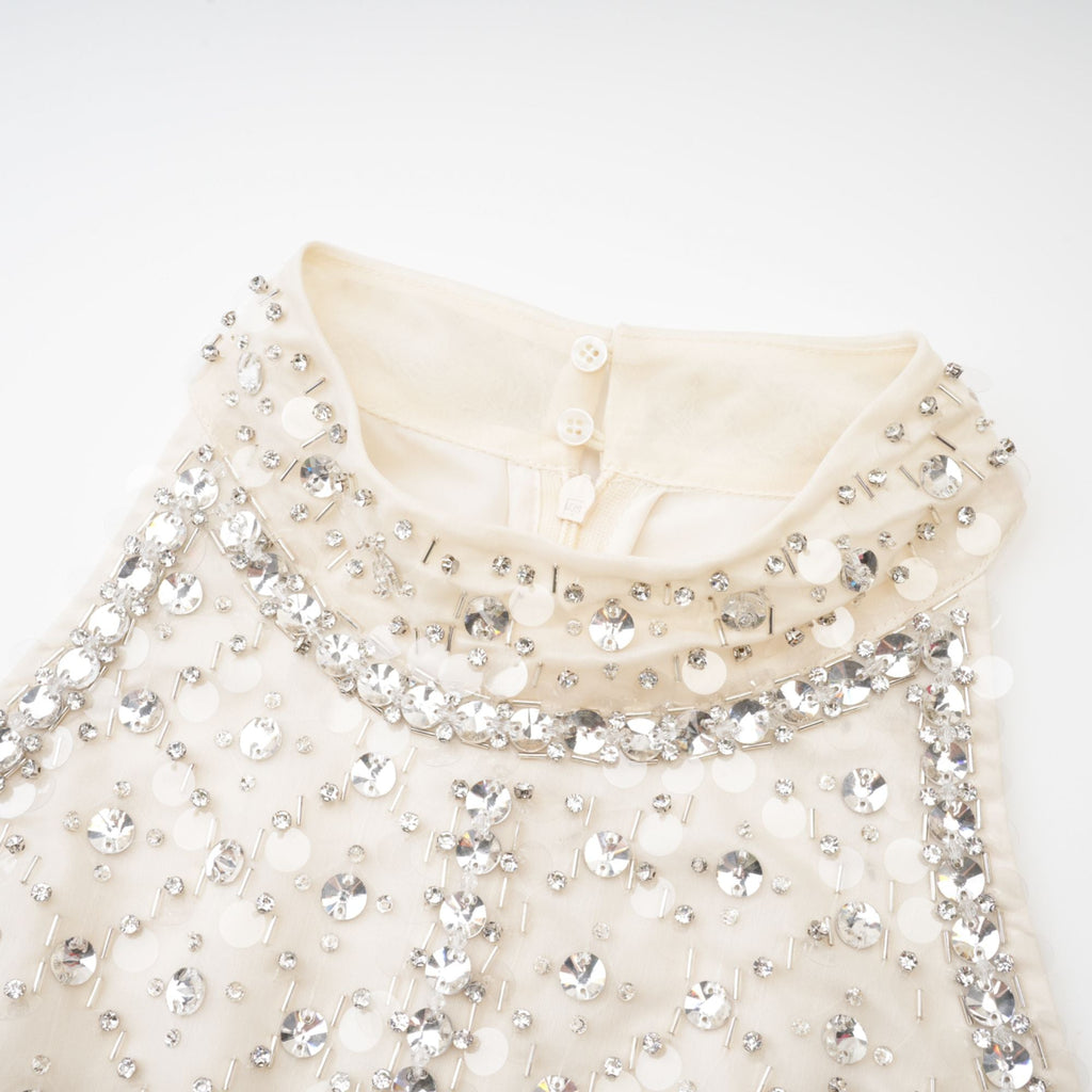 Fionula süslenmiş mini elbise