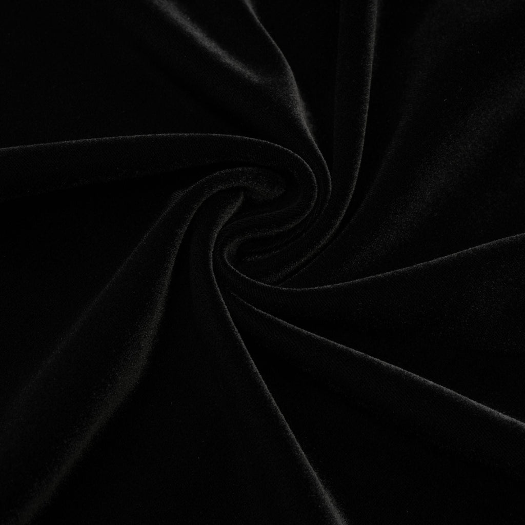 Lucena kadife midi elbise