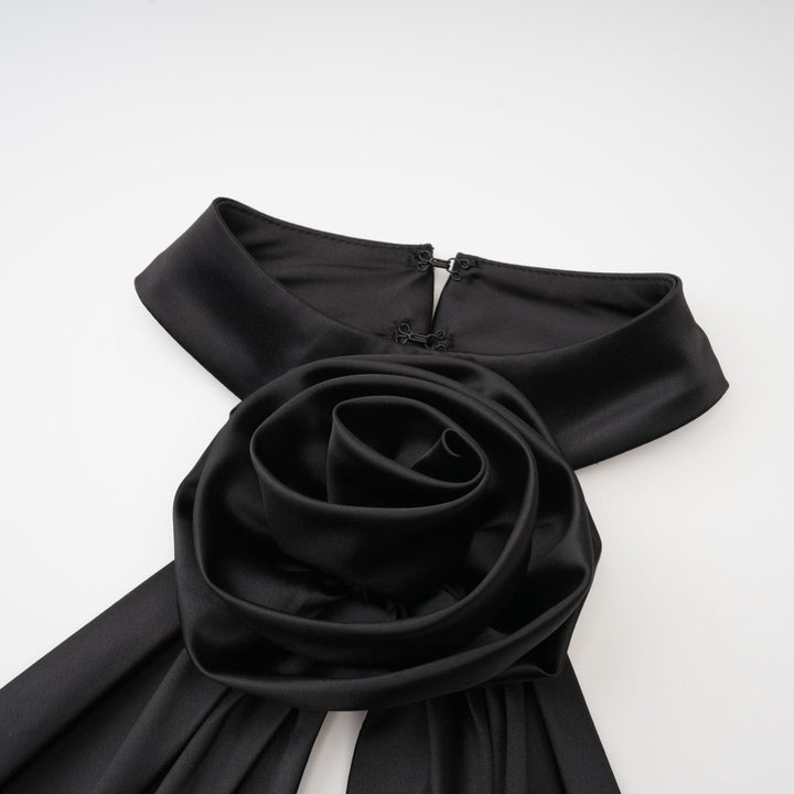 Honorine kesim mini elbise