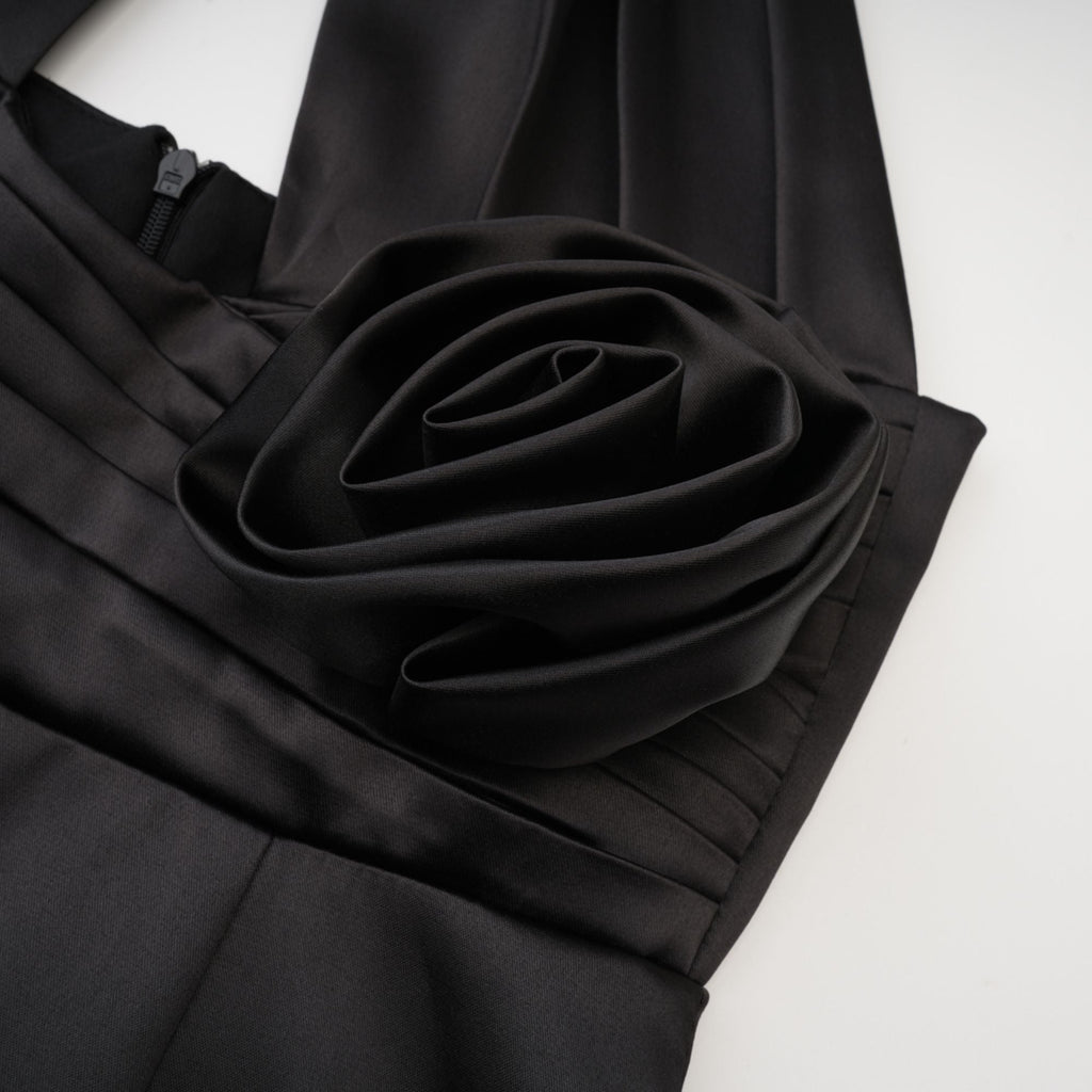 Honorine kesim mini elbise