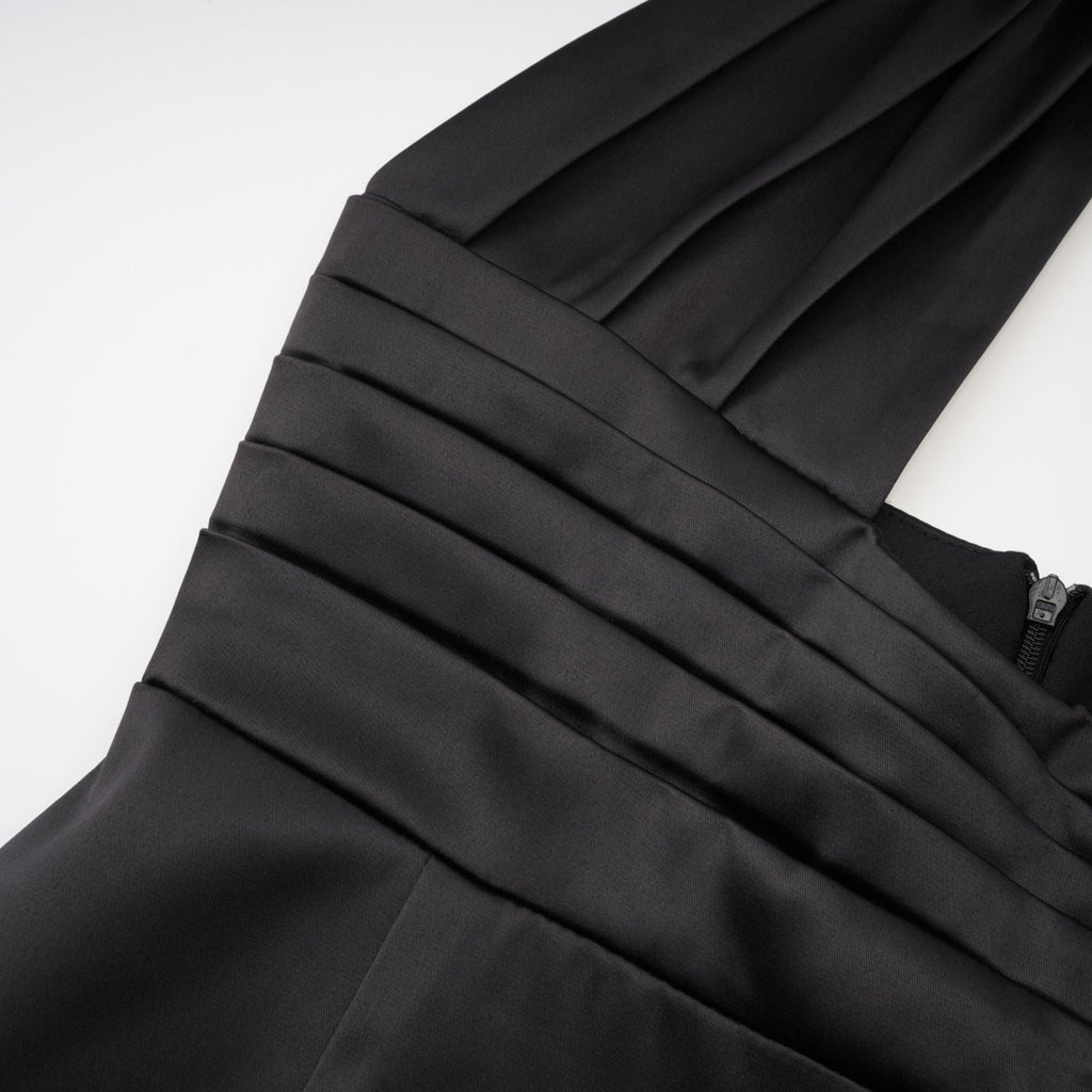 Honorine kesim mini elbise